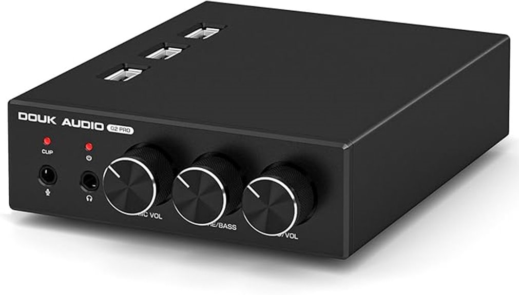 mini gaming dac with mic