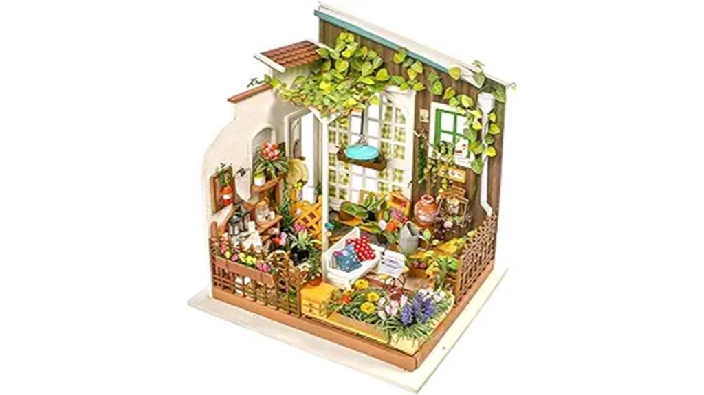 miniature garden dollhouse kit