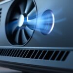 minimize projector fan noise