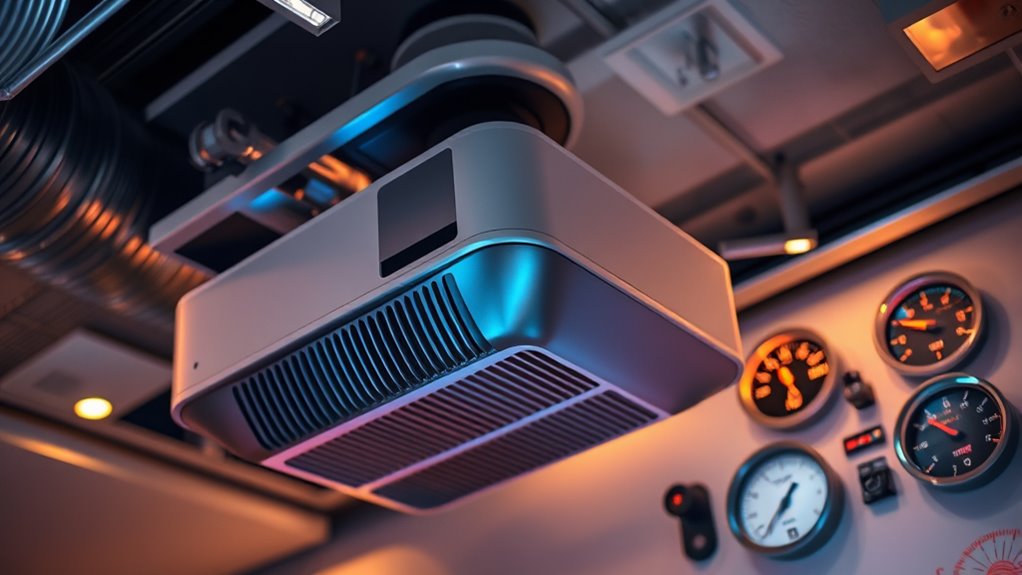 monitor projector ventilation airflow