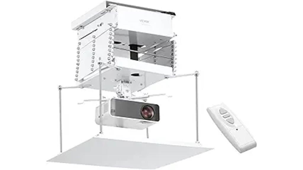 motorized adjustable projector lift