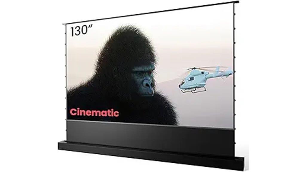 motorized alr floor screen