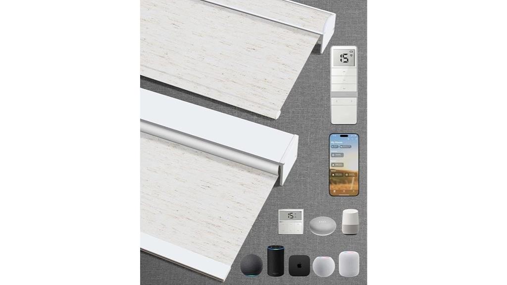 motorized blackout blinds control