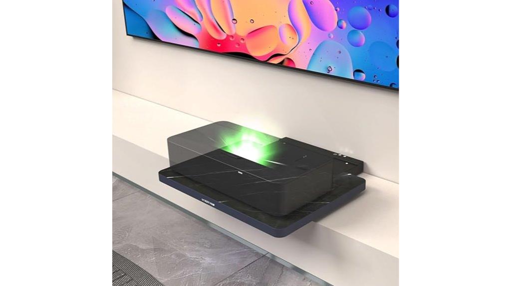 motorized projector slider tray