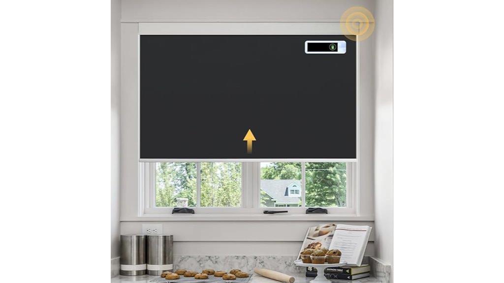 motorized remote blackout blinds