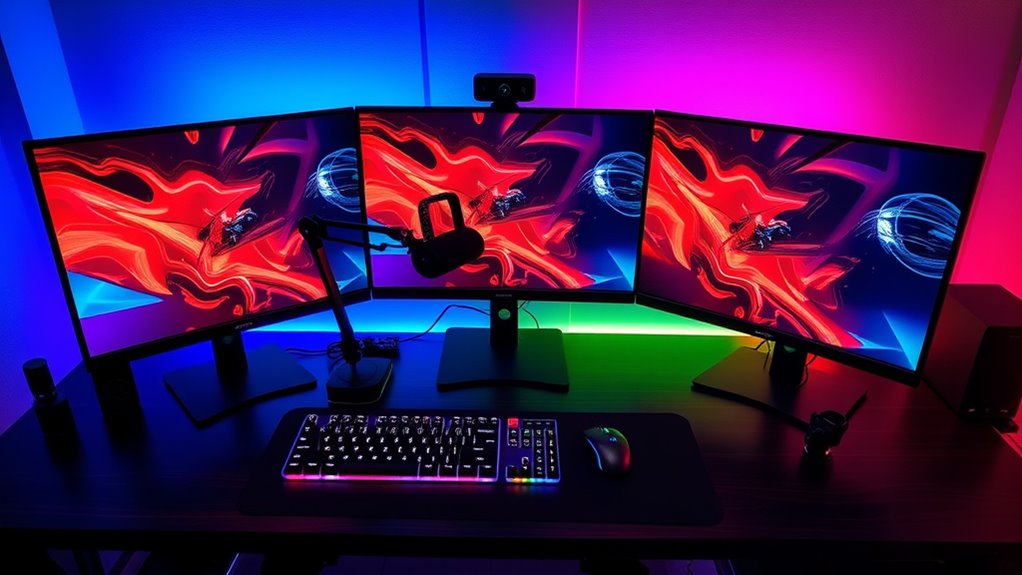 multi screen gaming setup