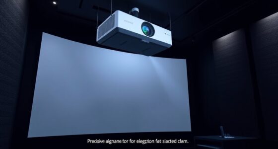 optimal 3d vr projector setup