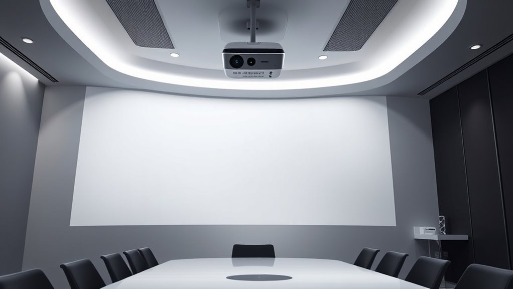 optimal projector placement and setup