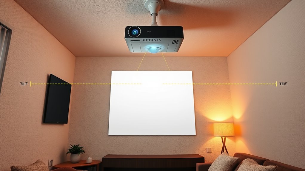 optimal projector placement strategy