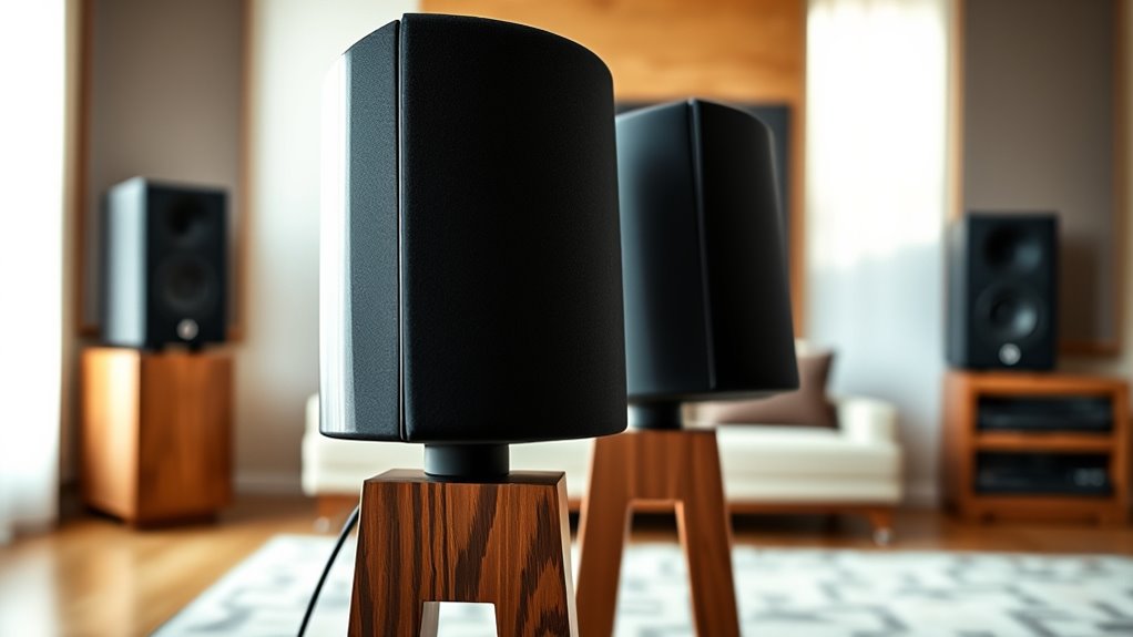 optimal speaker height and angle