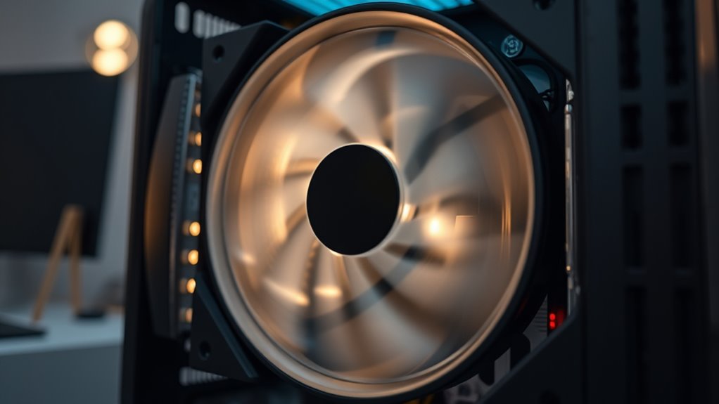 optimize airflow for quieter operation