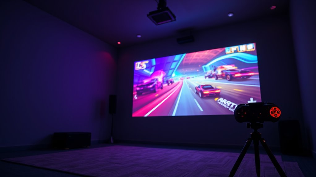 optimize projector image quality