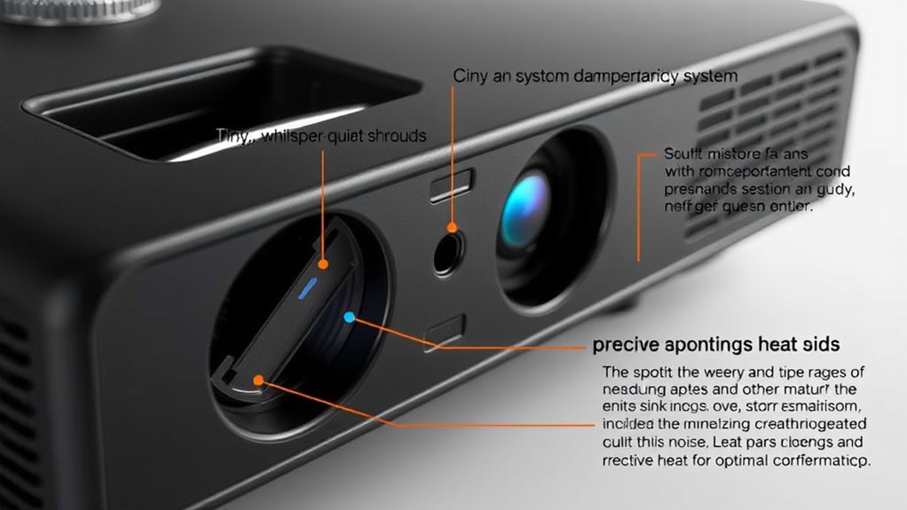 optimize projector thermal performance