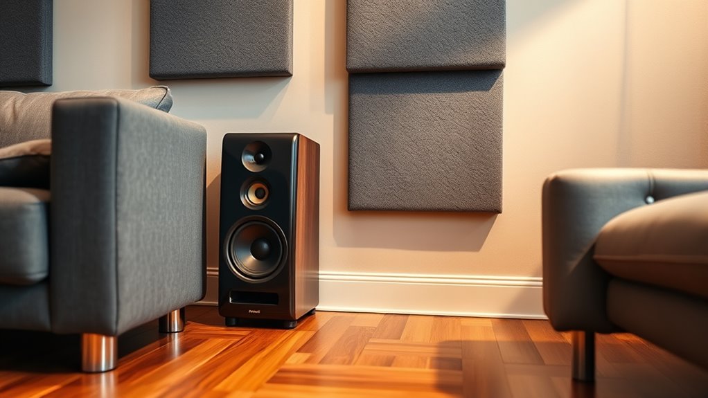 optimize room acoustic conditions