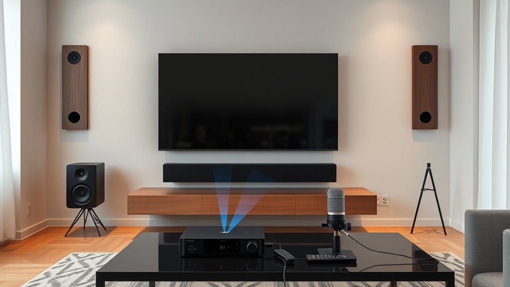 optimize soundbar placement acoustics
