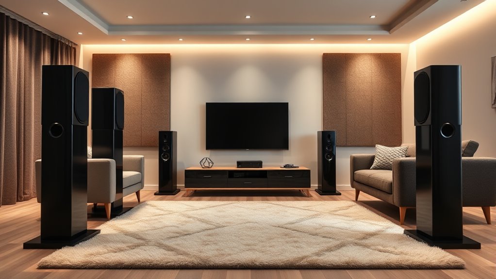 optimize speaker placement acoustics