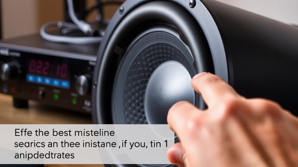 optimize subwoofer phase polarity