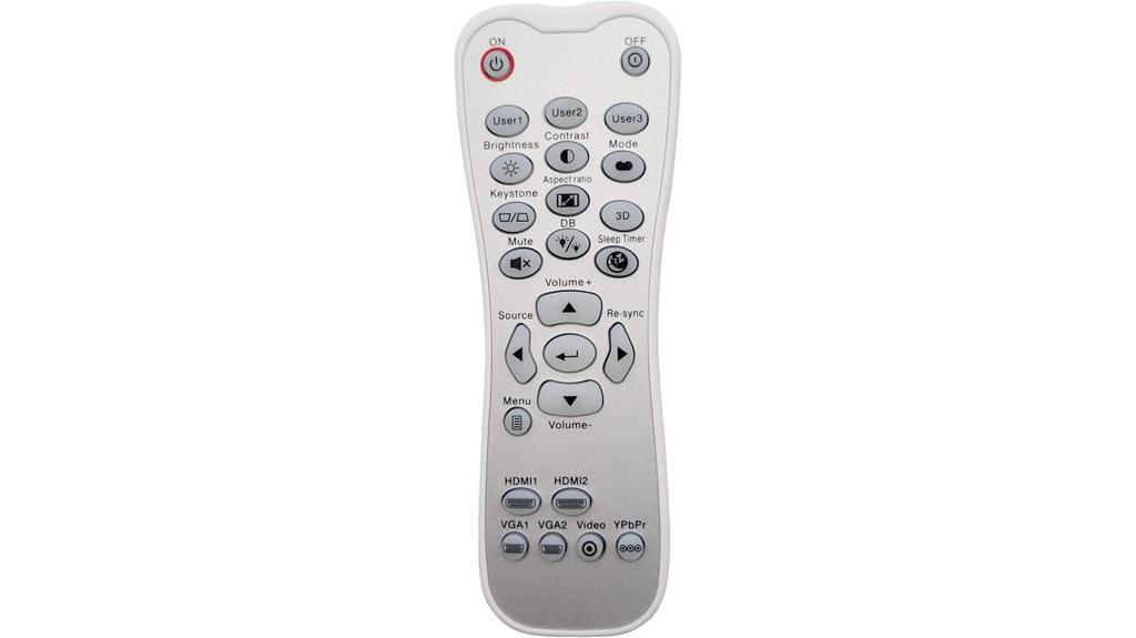 optoma projector remote compatible