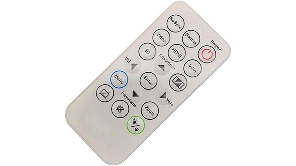optoma universal remote control