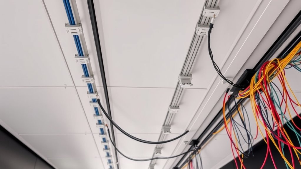 organize secure proper wiring