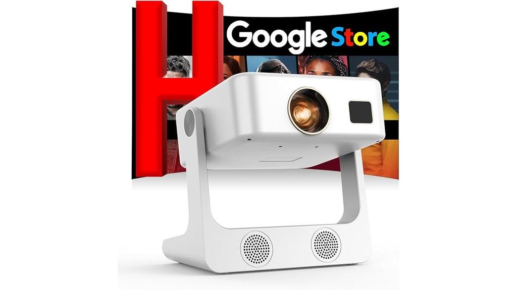 outdoor 4k smart projector