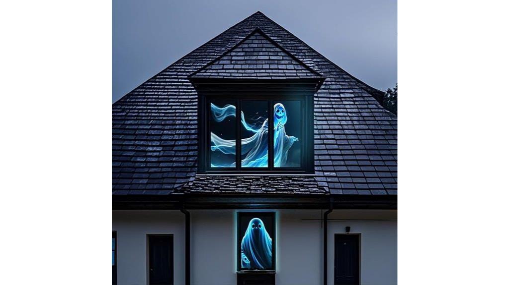 outdoor holographic movie display