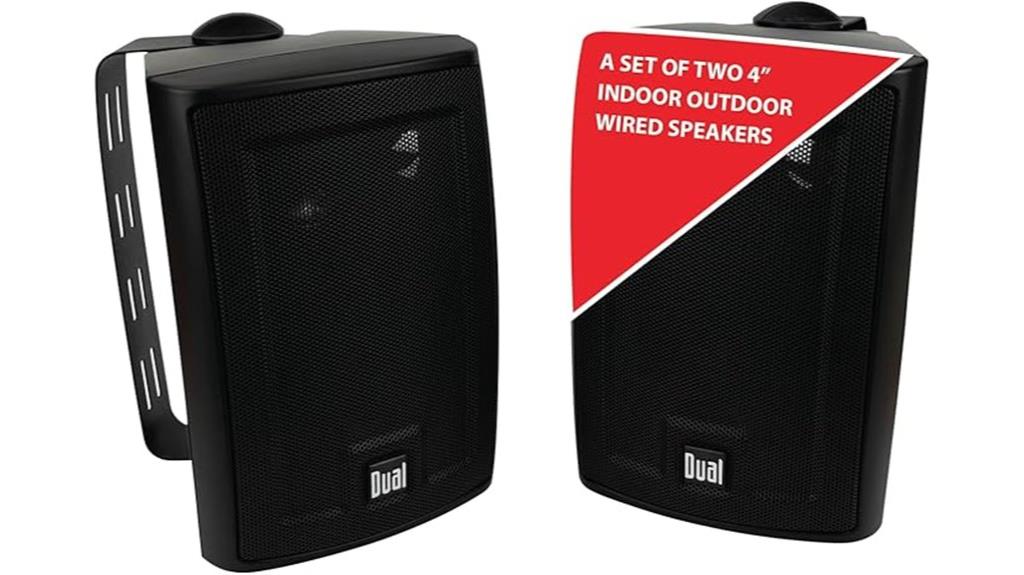 outdoor indoor wired speakers