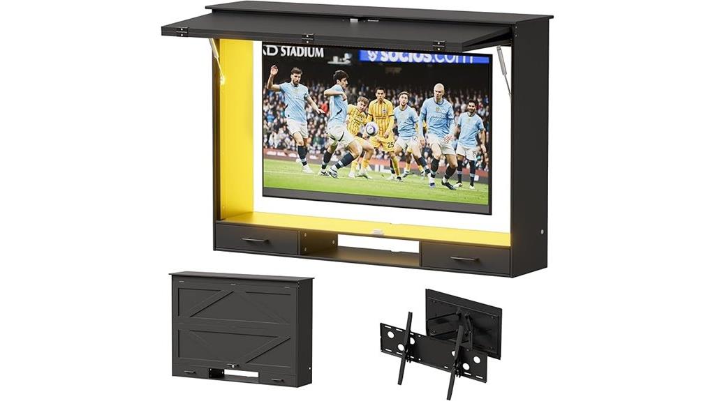 outdoor tv enclosure 55 inch