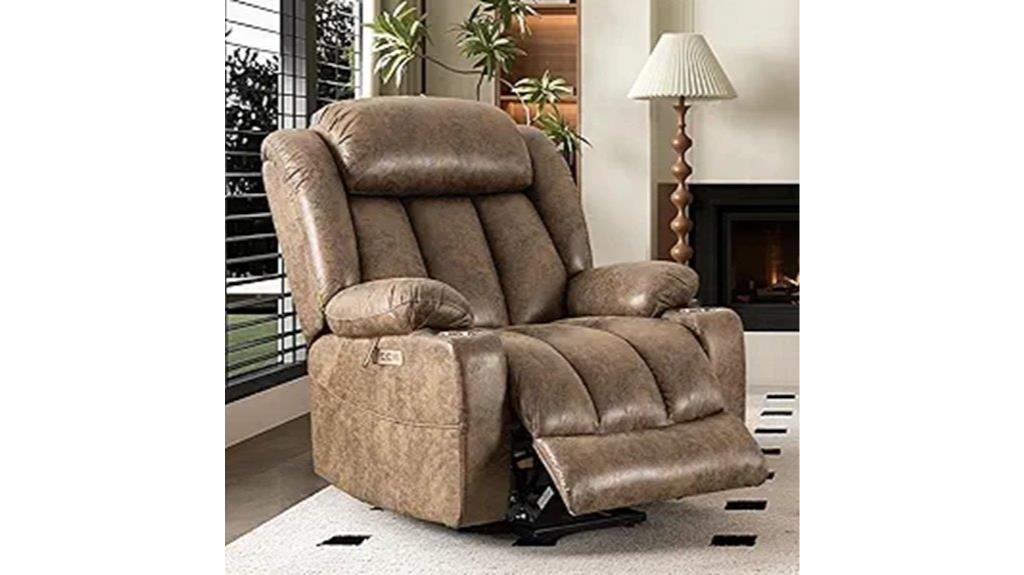 oversized massage recliner chair