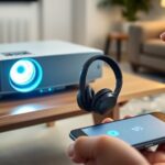 How to Connect Wireless Headphones to Your Projector pairing headphones with projector
