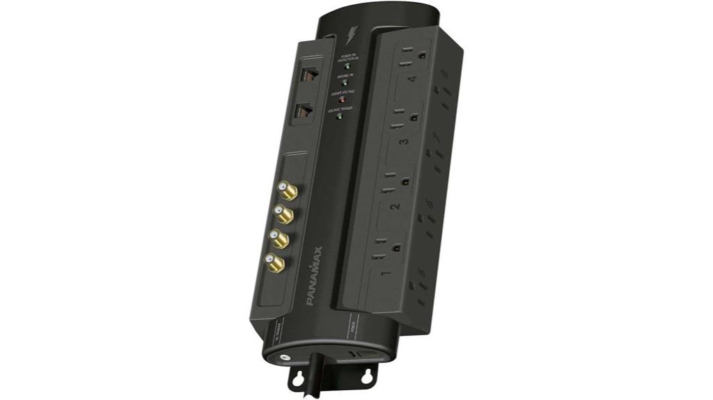 panamax m8 av pro black power management