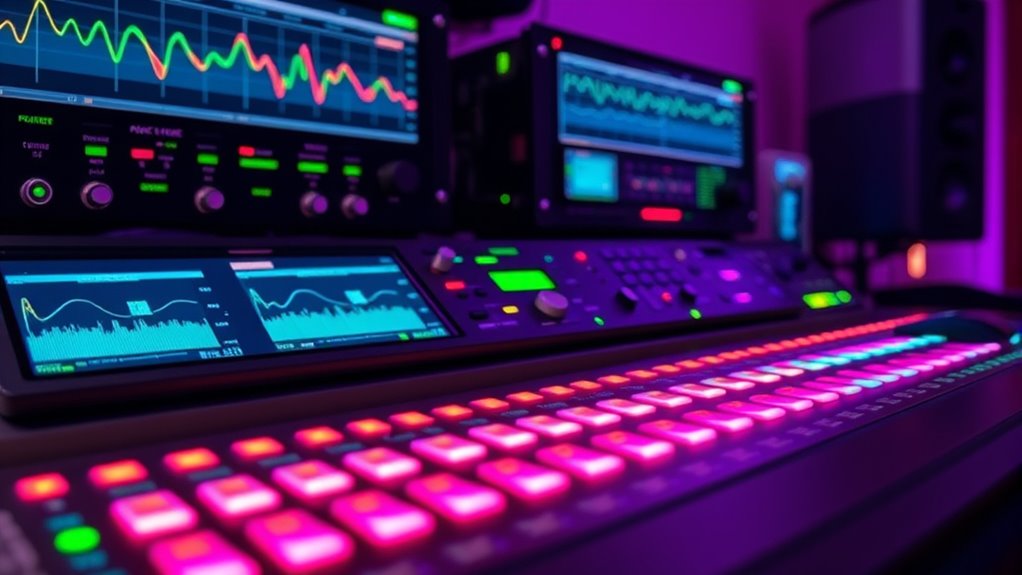 pink noise calibration tones