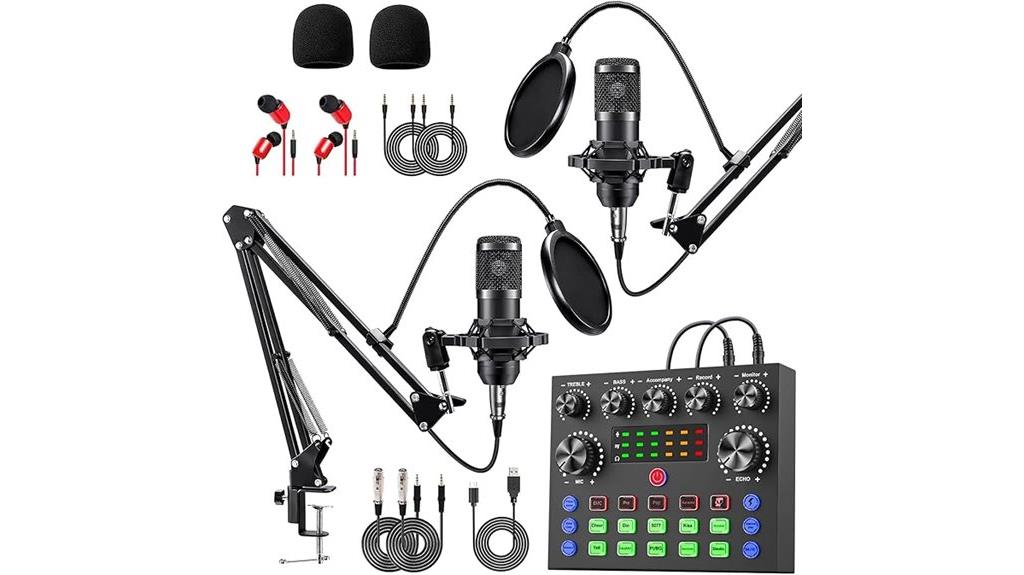 podcast gear with bm 800