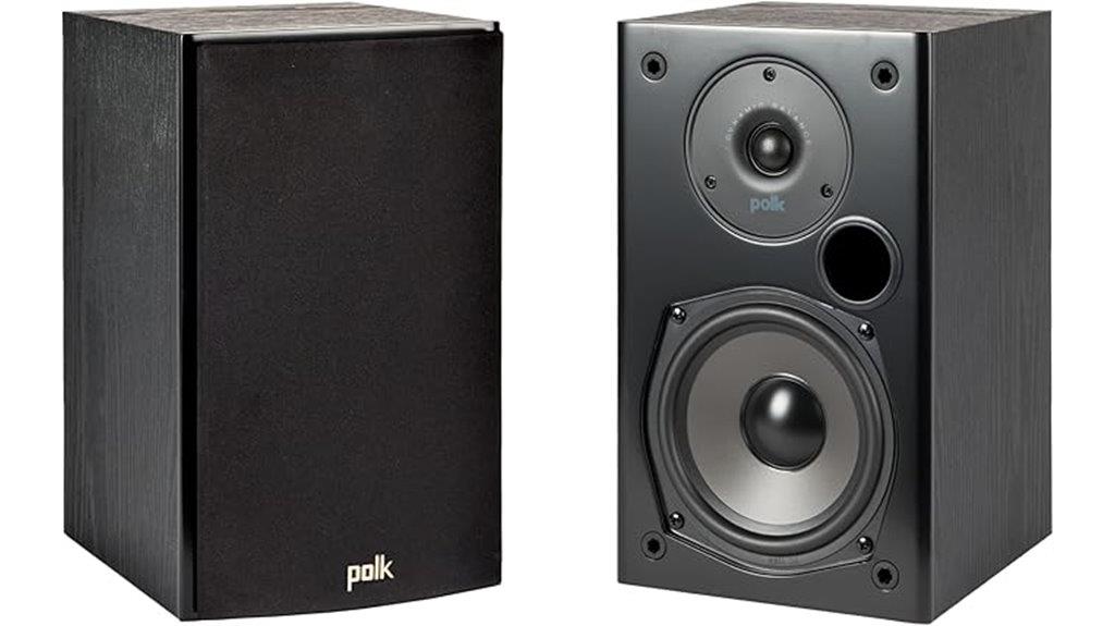 polk t15 bookshelf speakers