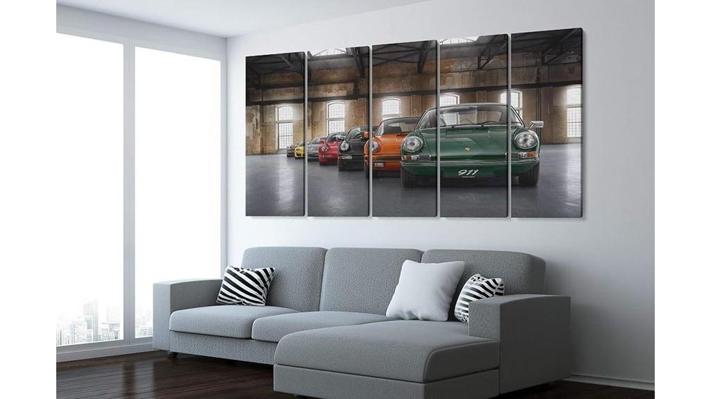 porsche 911 canvas set