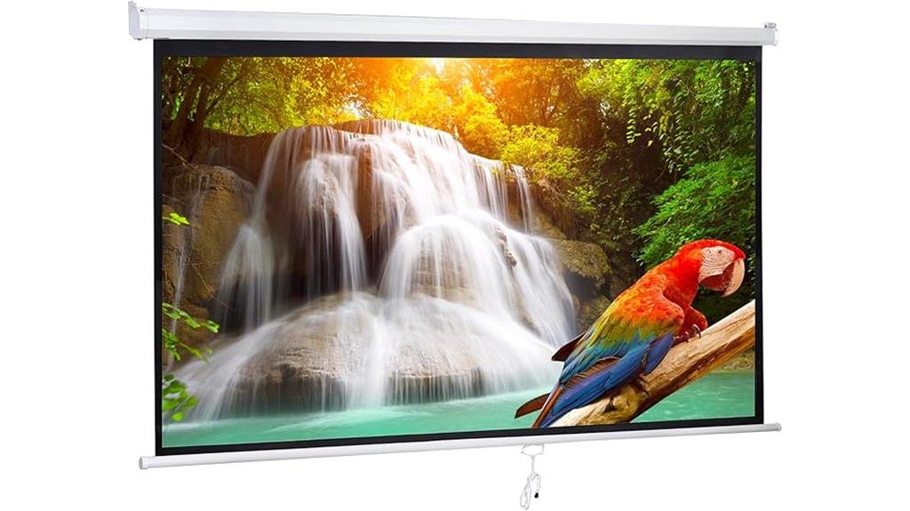 portable 100 inch hd screen