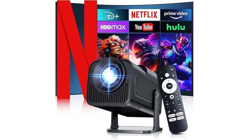 portable 4k wi fi projector