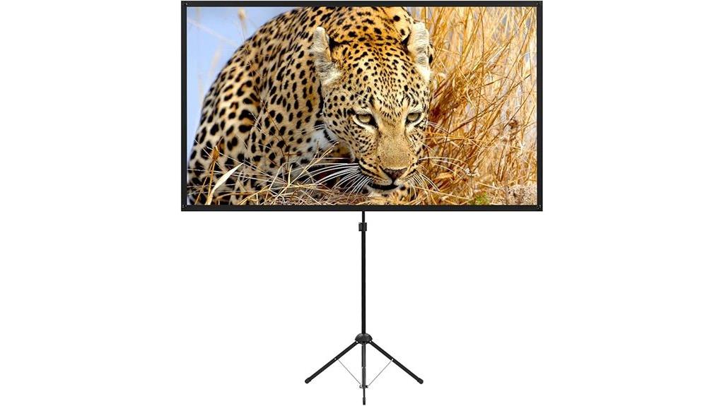 portable 80 inch lightweight stand