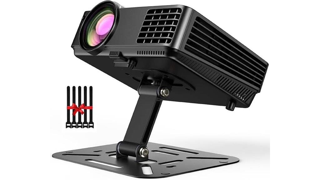 portable adjustable projector stand
