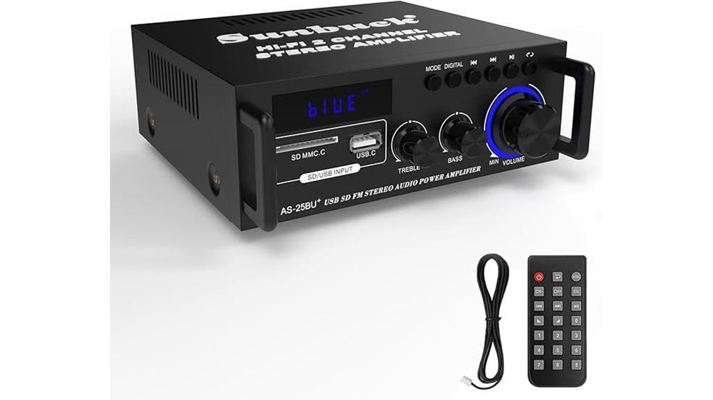 portable bluetooth stereo amplifier