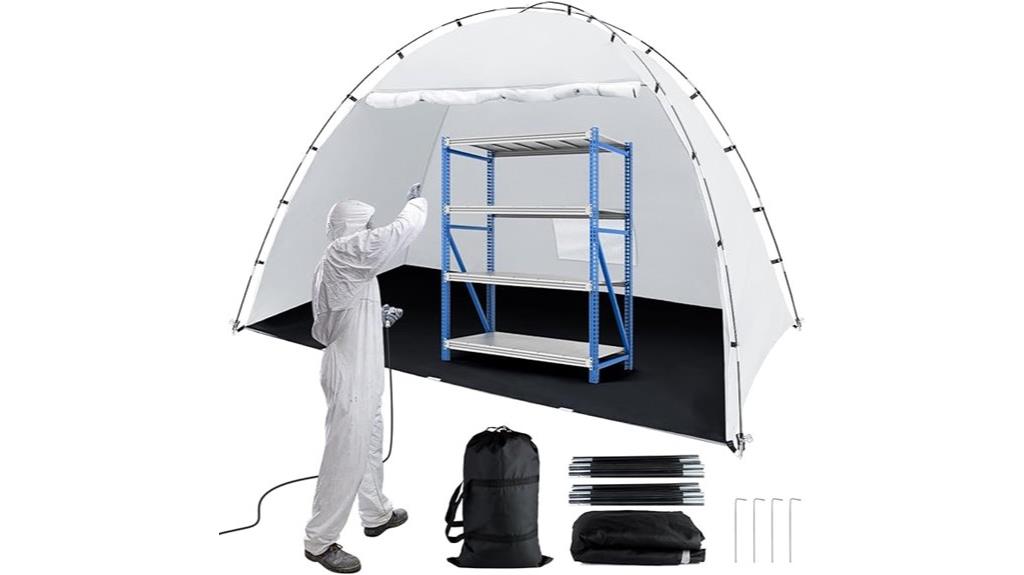 portable large paint tent