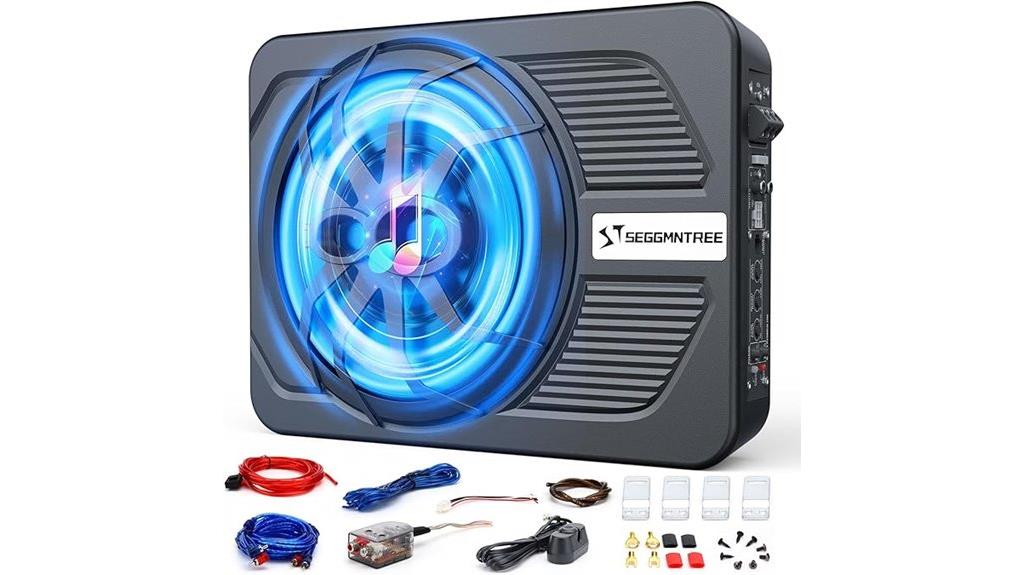 powerful compact subwoofer kit