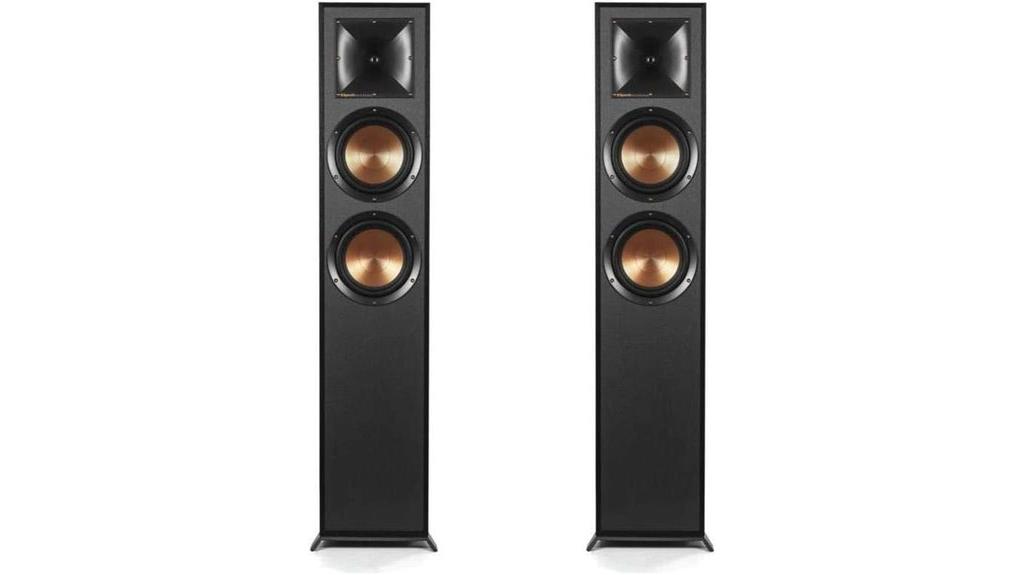 powerful floorstanding home speaker
