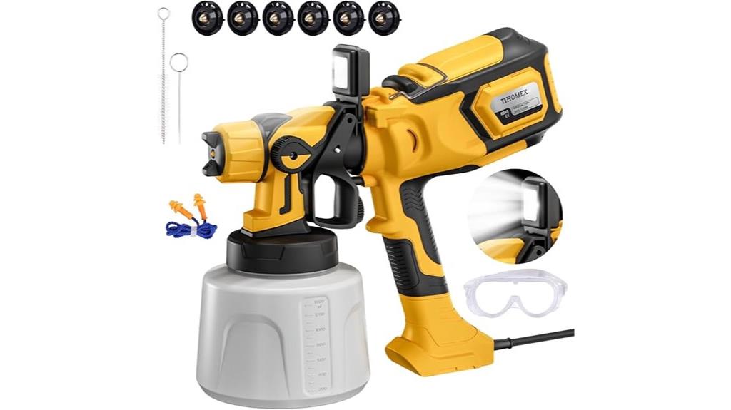 powerful led paint sprayer