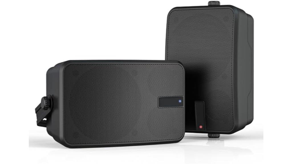 powerful outdoor speaker set