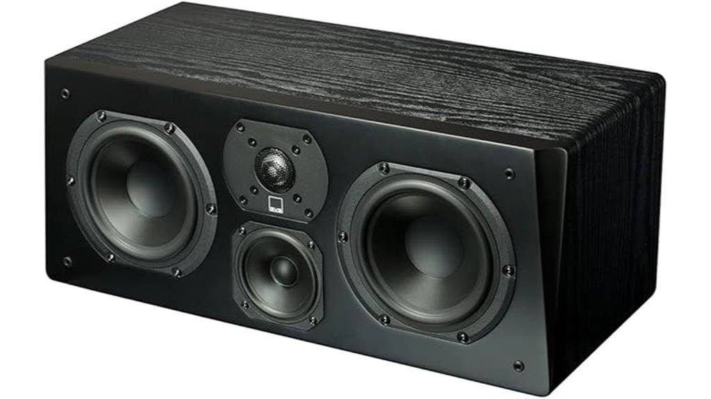 premium black ash speaker