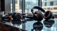 premium luxury noise canceling headphones