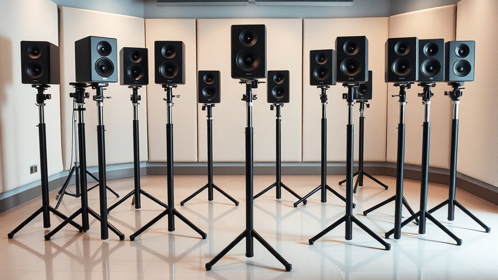 premium professional speaker stands