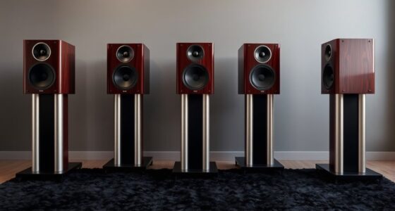 premium stylish speaker stands