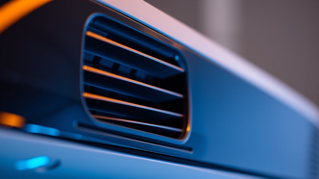 projector overheating warning signs